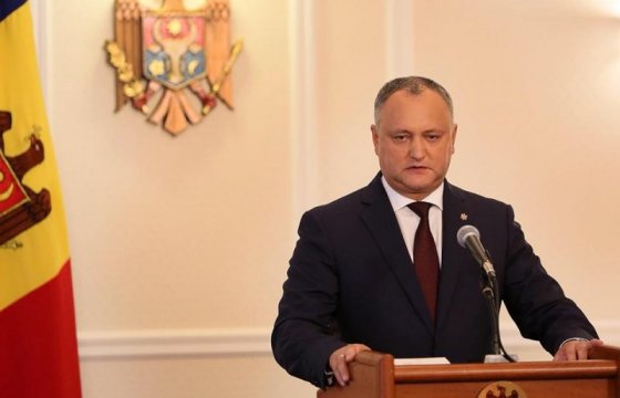 Президент Молдовы обратился в суд из-за запрета транслировать российские передачи